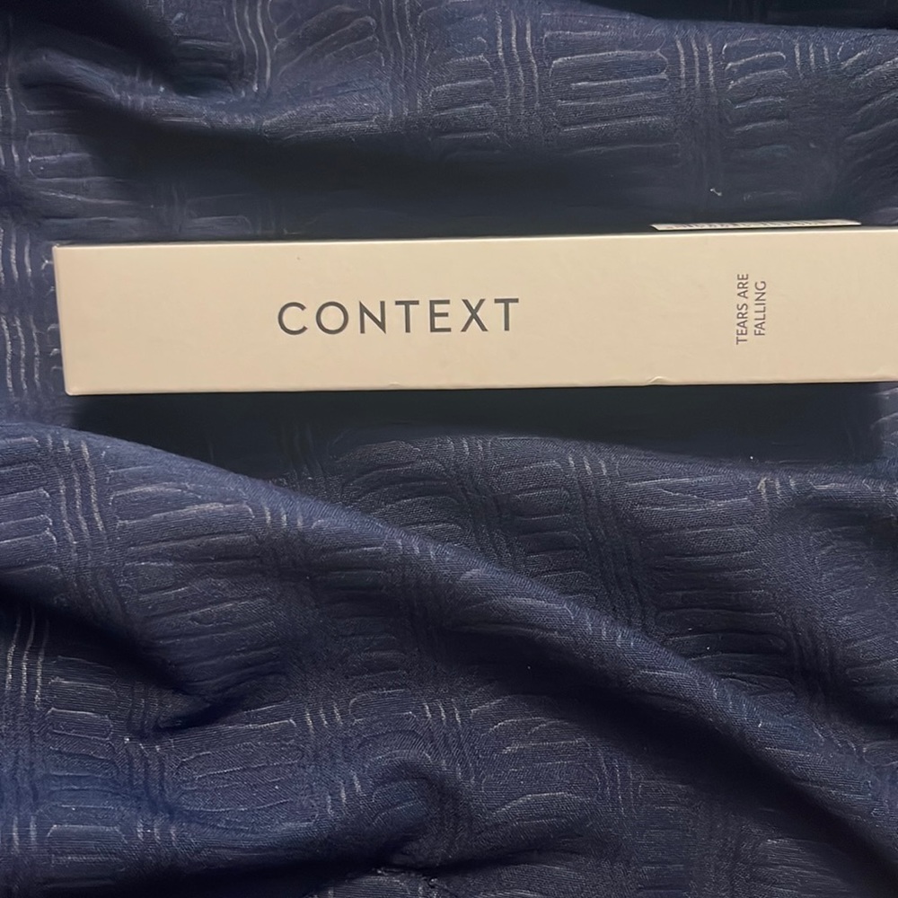 Liquid lacquer by Context. Shade Tears Are Falling